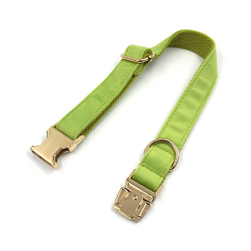Matcha Green Velvet Collar