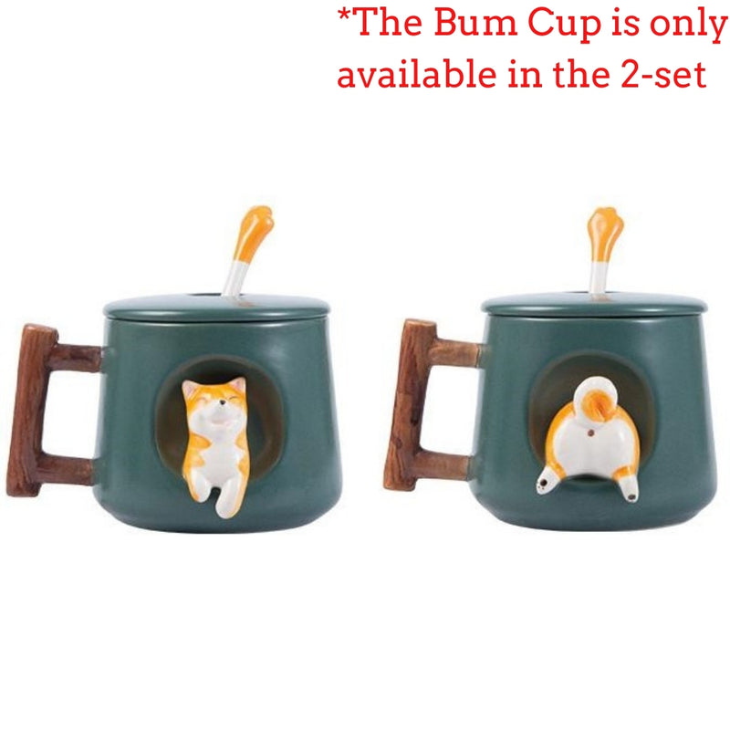 Shiba Inu Cups (including Shiba Inu Spoon)
